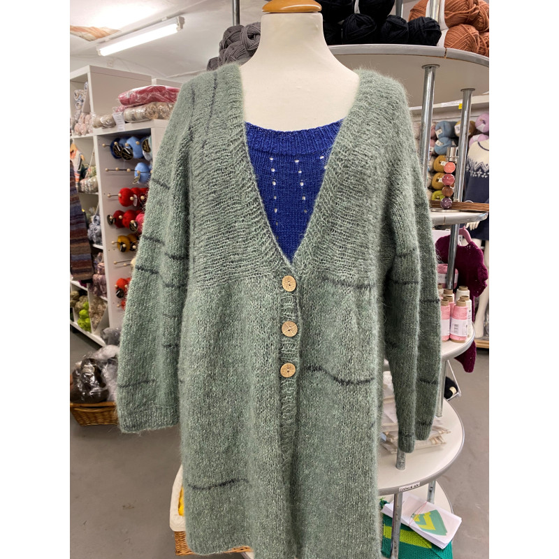 CIKORIE Cardigan i NELLIE by PERMIN